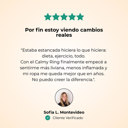 Calmy Ring™ | Tu Aliado Natural Para Controlar el Peso