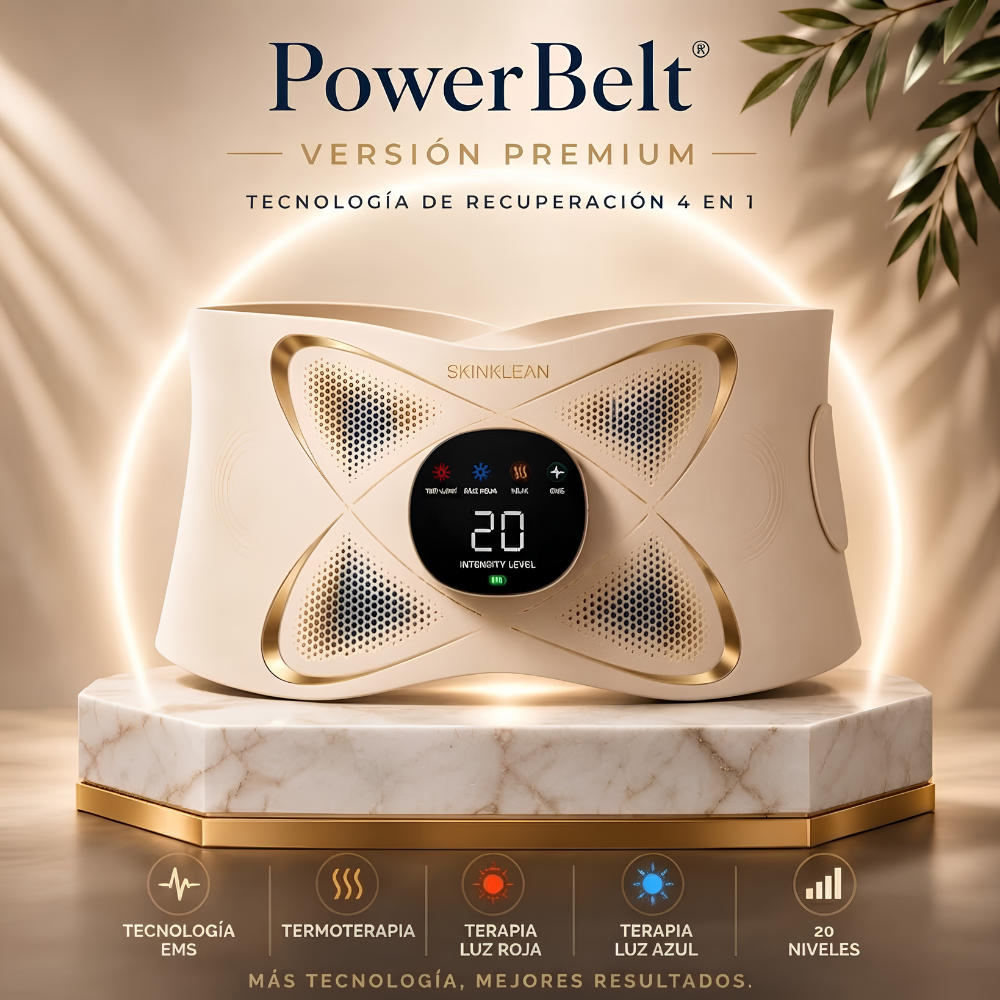 PowerBelt® | El Abdomen Firme que Querés, Sin Cambiar tu Rutina