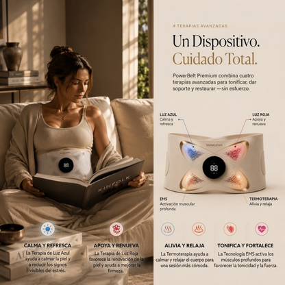 PowerBelt® | El Abdomen Firme que Querés, Sin Cambiar tu Rutina