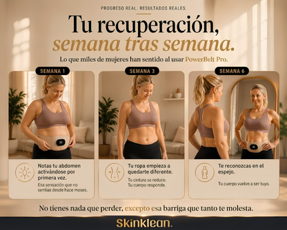 PowerBelt® | El Abdomen Firme que Querés, Sin Cambiar tu Rutina