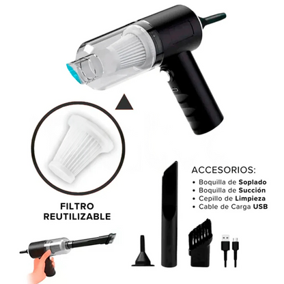 Aspiradora Portátil - TURBO Clean 3X