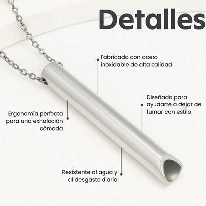 RESPIRA - Collar de respiración para dejar de fumar