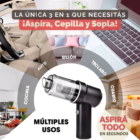 Aspiradora Portátil - TURBO Clean 3X