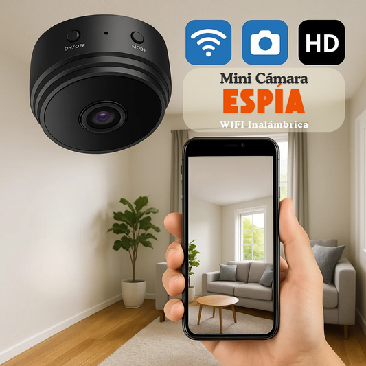 Mini Cámara Espía - Wifi Inalámbrica